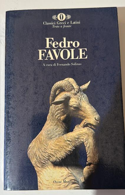 Favole - Fedro - copertina