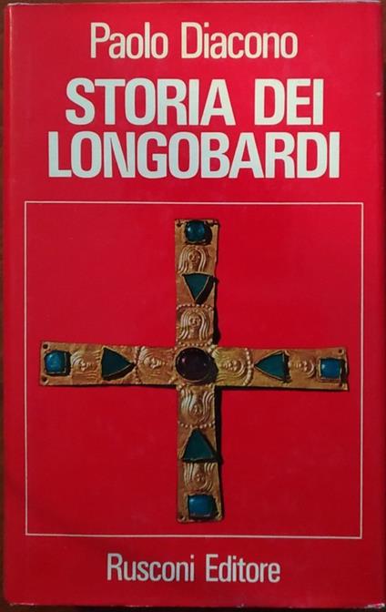 Storia dei Longobardi - Paolo Diacono - copertina