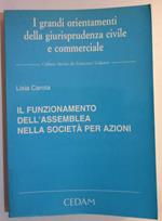 Il funzionamento dell'assemblea nella società per azioni