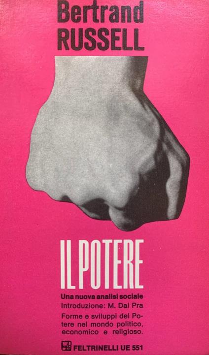 Il potere - Bertrand Russell - copertina