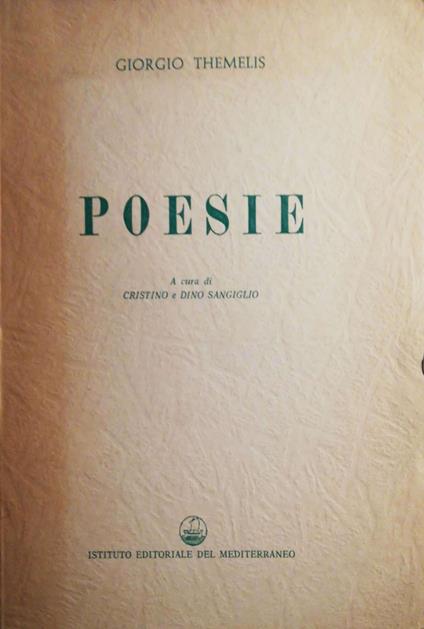 Poesie - copertina