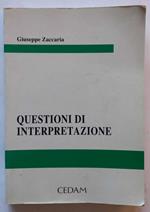 Questioni di interpretazione