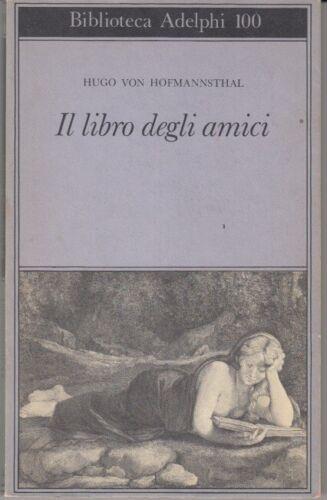 Il libro degli amici - Hugo von Hofmannsthal - copertina