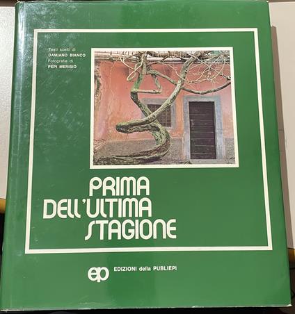 Prima Dell'Ultima Stagione - Damiano Bianco - copertina