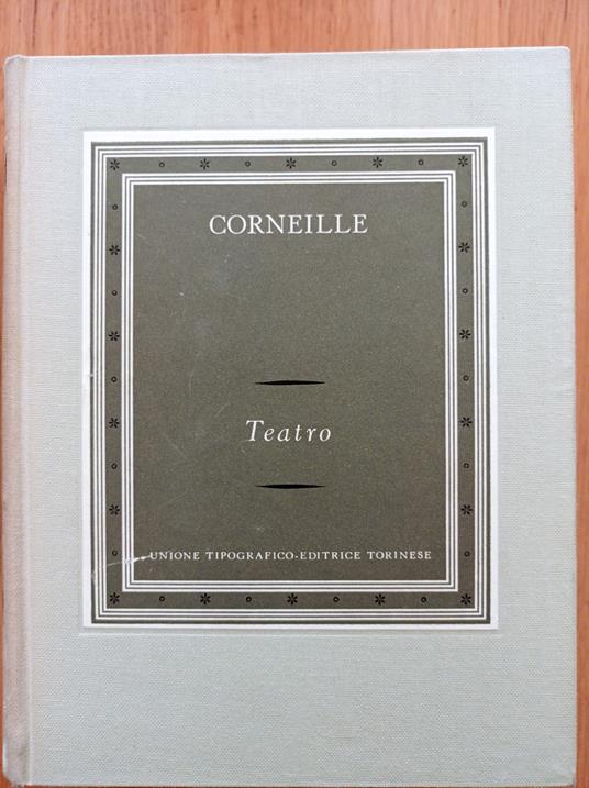 Teatro - Pierre Corneille - copertina