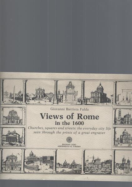 Views Of Rome - Giovanni Battista Falda - copertina