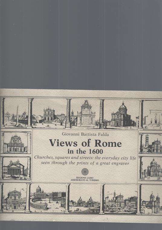 Views Of Rome - Giovanni Battista Falda - copertina