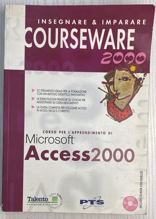 Corso per l'apprendimento di Microsoft Access 2000 - copertina