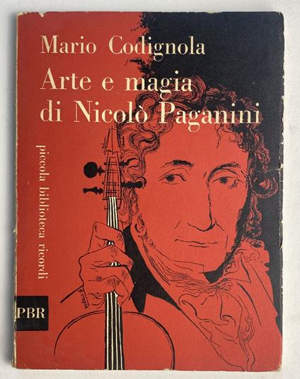 Arte e magia di Nicolò Paganini - Mario Codignola - copertina