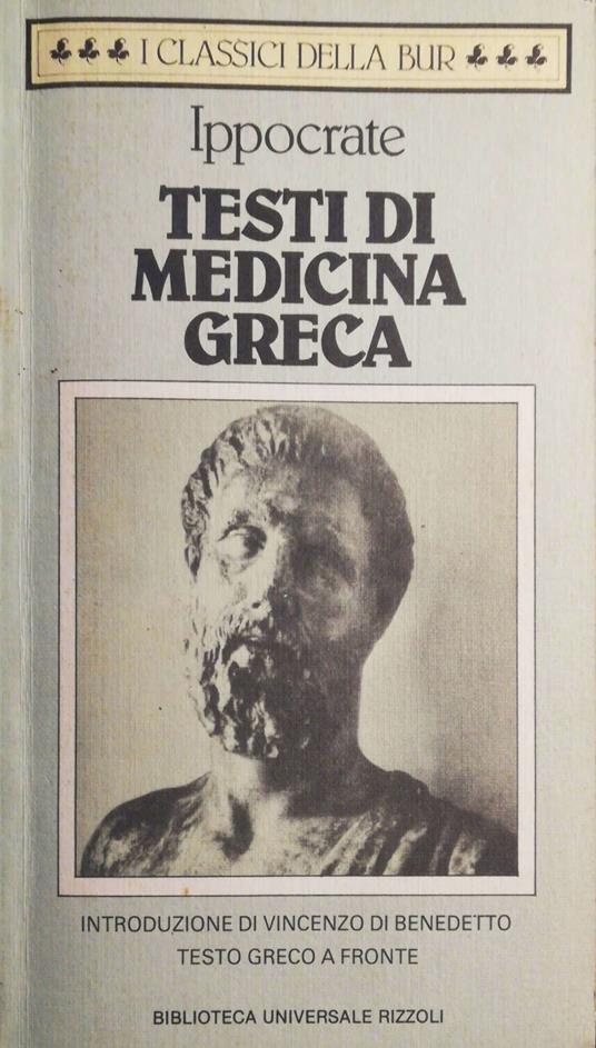 Testi di medicina greca - Ippocrate - copertina