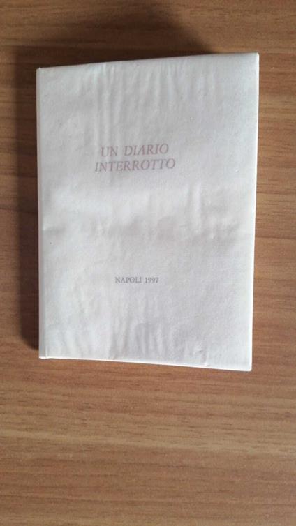 Un diario interrotto - copertina