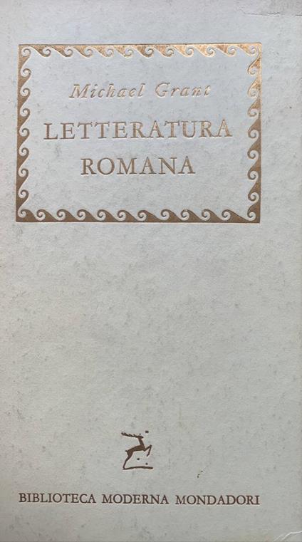 Letteratura romana - Michael Grant - copertina