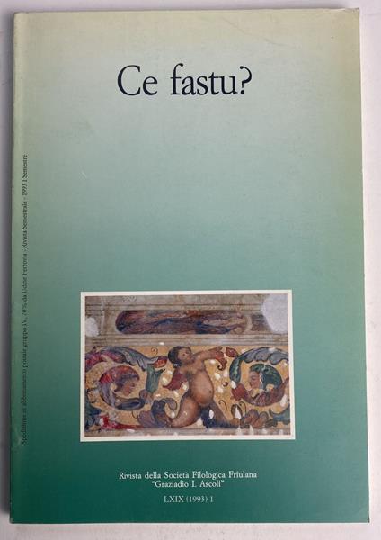 Ce fastu? 1993 Vol. 1, 2 - copertina