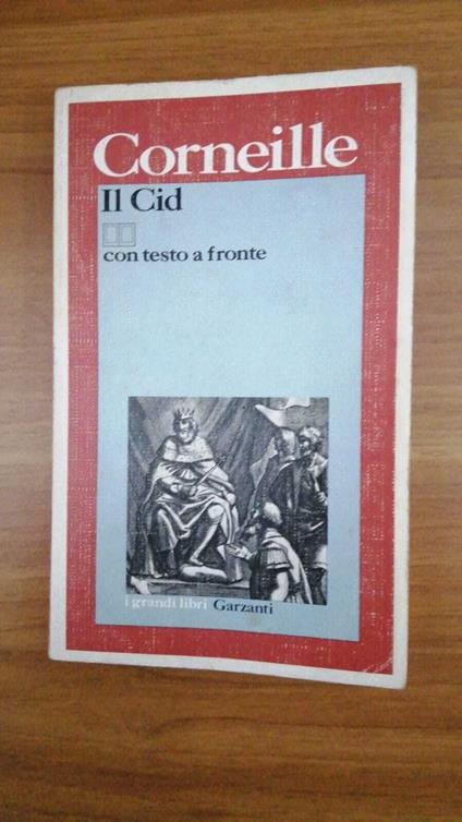 Il Cid - Pierre Corneille - copertina