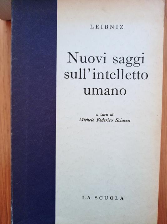 Nuovi saggi sull'intelletto umano - Gottfried W. Leibniz - copertina