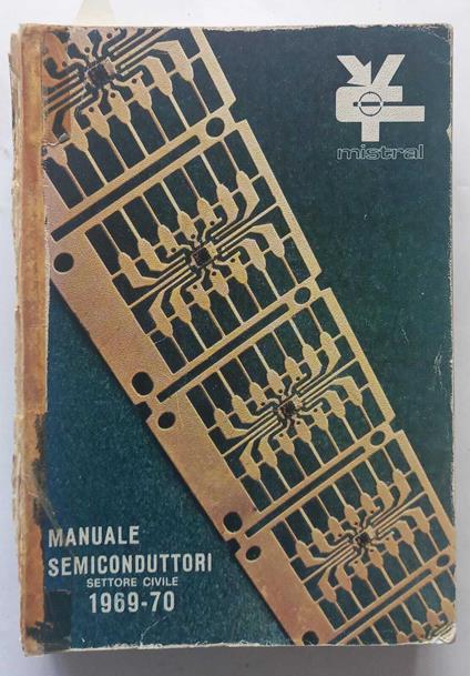 Manuale semiconduttori settore civile 1969-70 - copertina