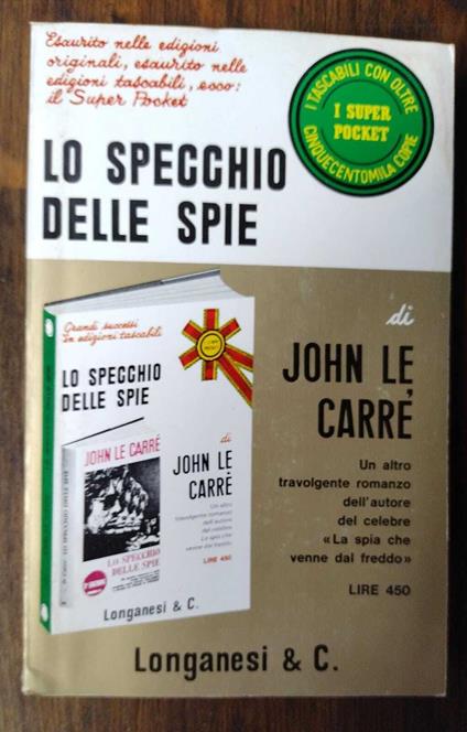 Lo Specchio Delle Spie - John Le Carré - copertina