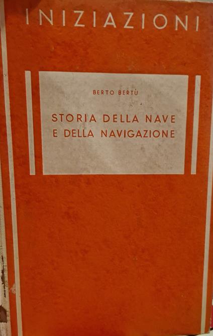 Storia della nave e della navigazione - copertina