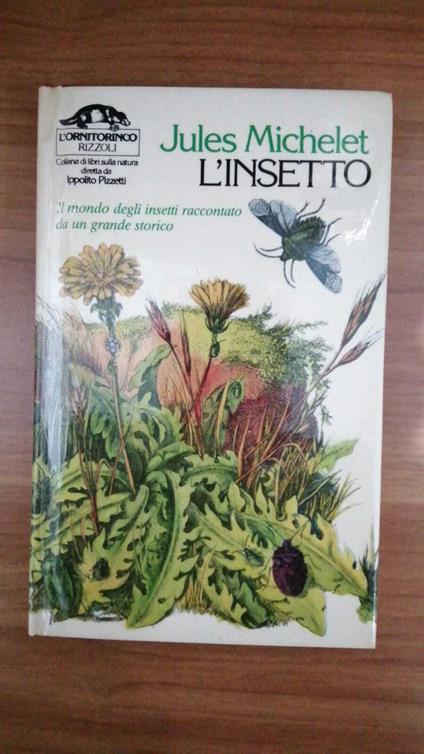 L' insetto - Jules Michelet - copertina