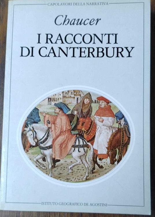 I Racconti Di Canterbury - Geoffrey Chaucer - copertina