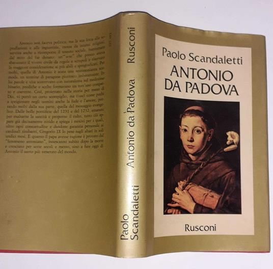 Antonio da Padova - Paolo Scandaletti - copertina