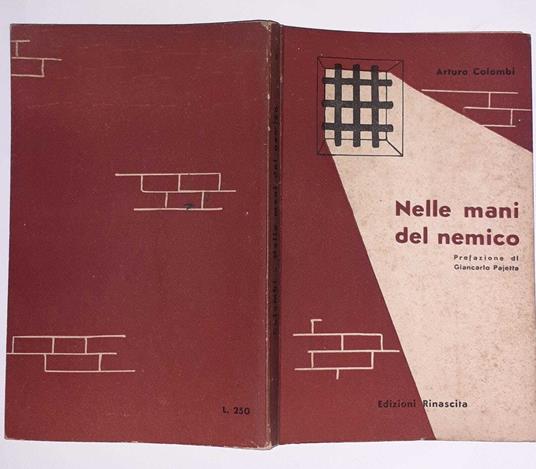 Nelle mani del nemico - Arturo Colombi - copertina