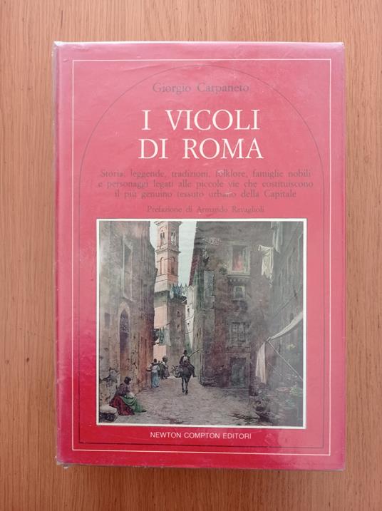 I vicoli di Roma - Giorgio Carpaneto - copertina