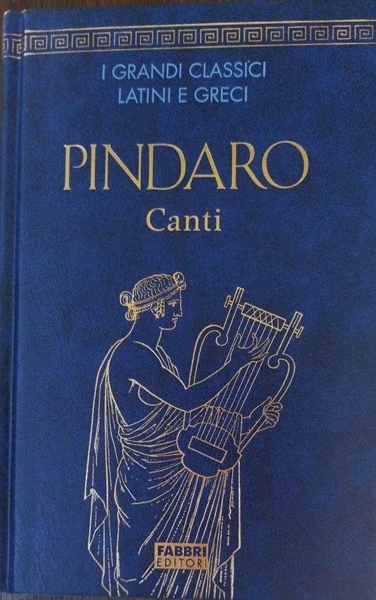 PINDARO Canti - Guido Bonelli - copertina