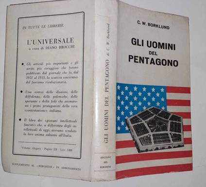 Gli uomini del Pentagono - C. W. Borklund - copertina