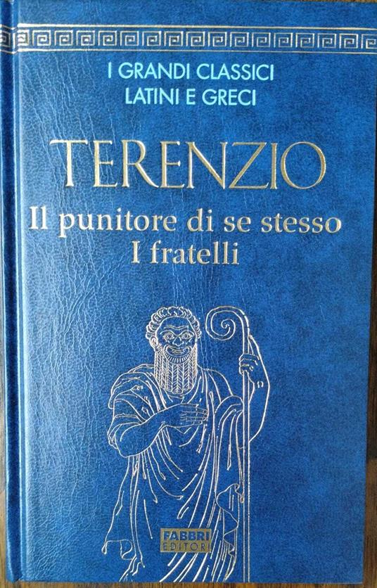 TERENZIO Il punitore di se stesso I fratelli - copertina