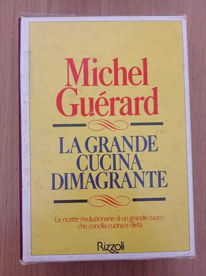 La grande cucina dimagrante - Michel Guerard - copertina
