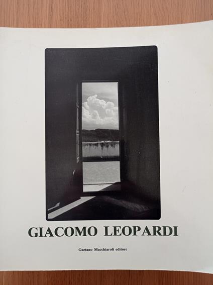 Giacomo Leopardi - copertina