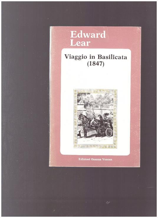 Viaggio In Basilicata (1847) - Edward Lear - copertina
