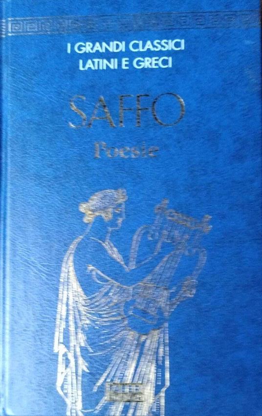 SAFFO Poesie - Vincenzo Di Benedetto - copertina