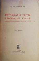 Istituzioni di diritto processuale penale