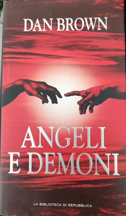 Angeli e demoni - Dan Brown - copertina