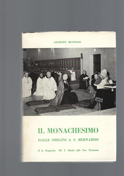 Il Monachesimo - Giuseppe Ruotolo - copertina