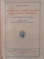 Grammatica teorico - pratica della lingua francese