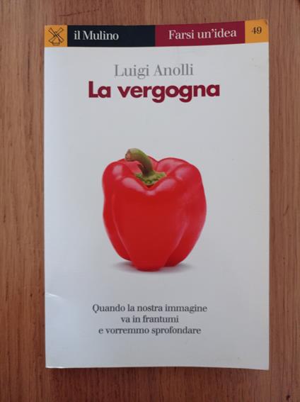 La vergogna - Luigi Anolli - copertina