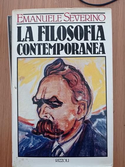 La filosofia contemporanea - Emanuele Severino - copertina