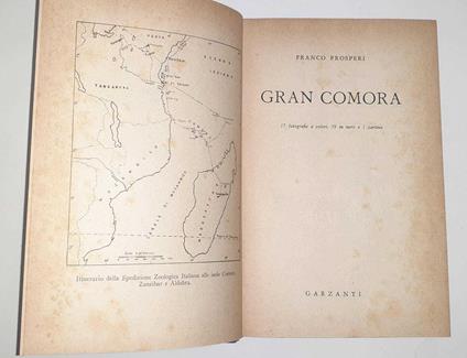 Gran comora - Franco Prosperi - copertina