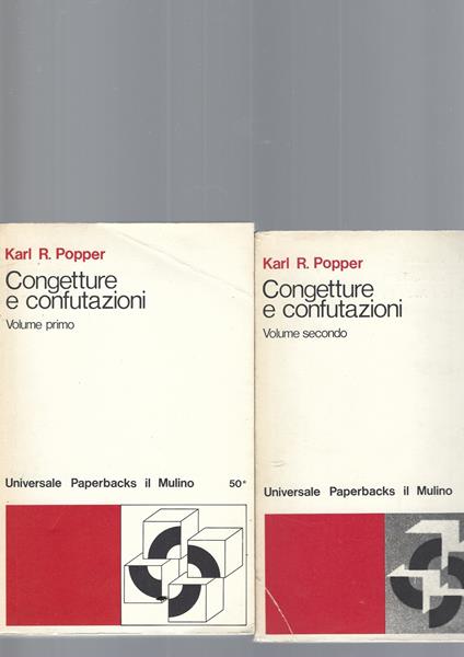 Congetture E Confutazioni - Karl R. Popper - Libro Usato - Il Mulino - | IBS