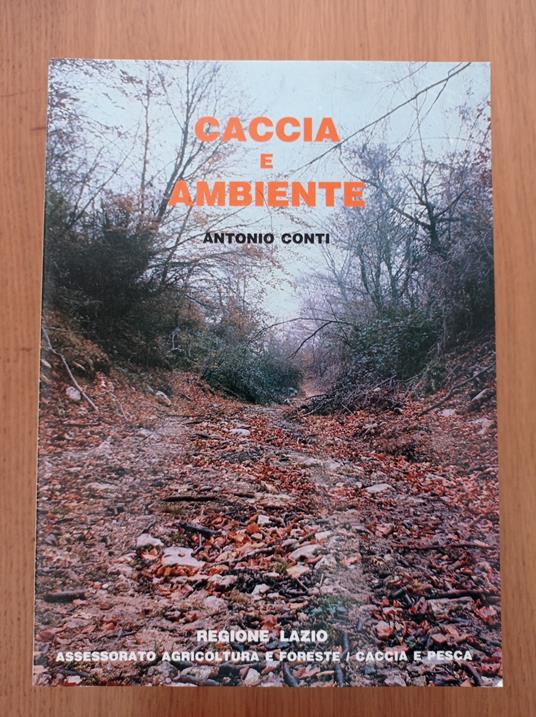 Caccia e ambiente - Antonio Conti - copertina