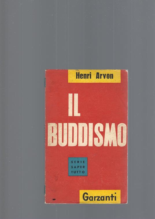 Il Buddismo - Henri Arvon - copertina