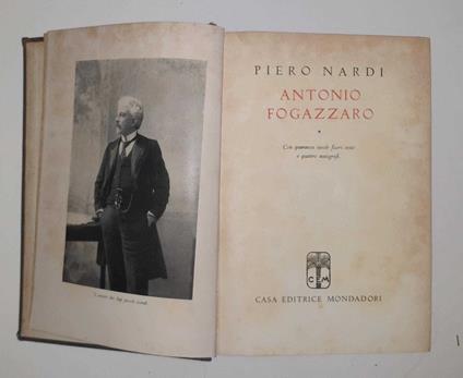 Antonio Fogazzaro - Piero Nardi - copertina