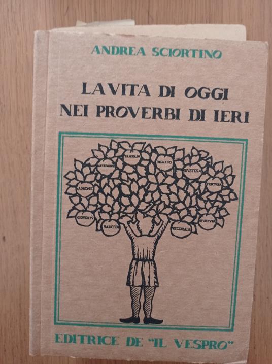 La vita di oggi nei proverbi di ieri - Andrea Cirino - copertina