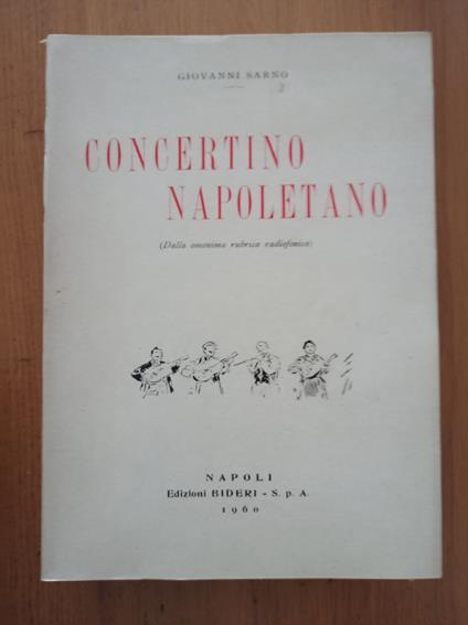 Concertino napotelano - Giovanni Sarno - copertina