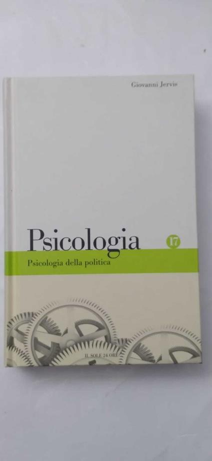 Psicologia: Psicologia della politica - Giovanni Jervis - copertina