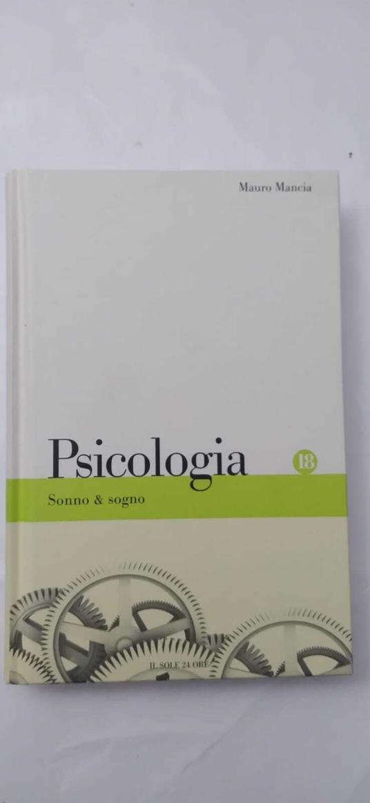 Psicologia: Sonno & sogno - Mauro Mancia - copertina