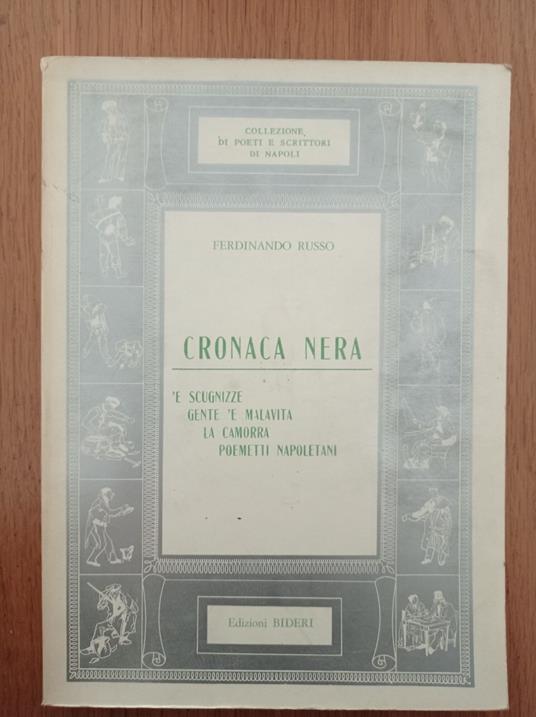 Cronaca nera - Ferdinando Russo - copertina